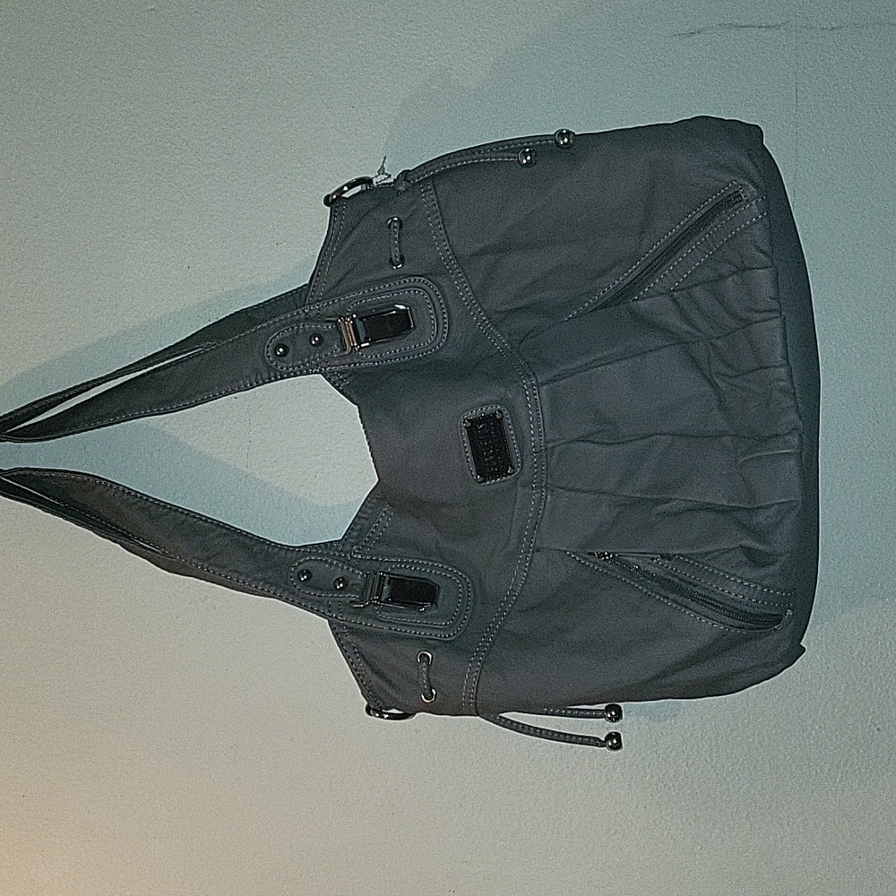 Grey purse-Scarleton